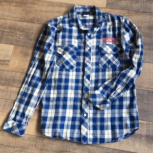 Stranger Things Flannel Shirt size M